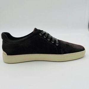 Rag & Bone Kent Lace Up Brown Suede Leather Sneakers, Men's Size 9